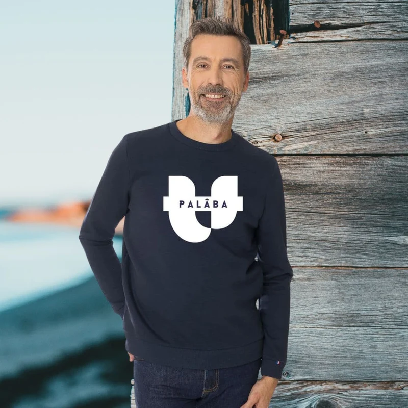 Sweat homme sans capuche - SIGNATURE PALÂBA