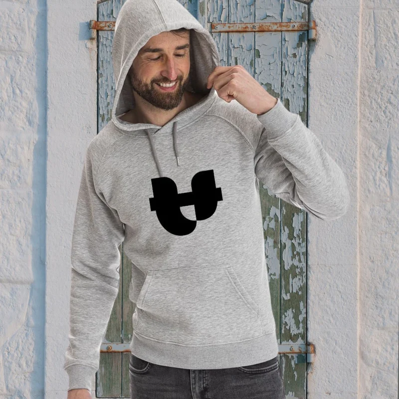 Sweat capuche molleton gratté 300g