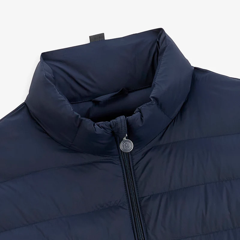 Doudoune légère manches longues bleu marine foncé Piumino