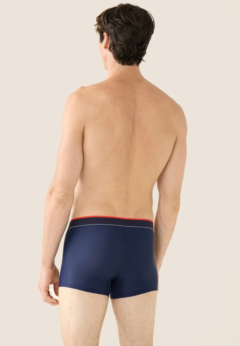 Lot de 3 boxers marine de sport - Courageux Marine