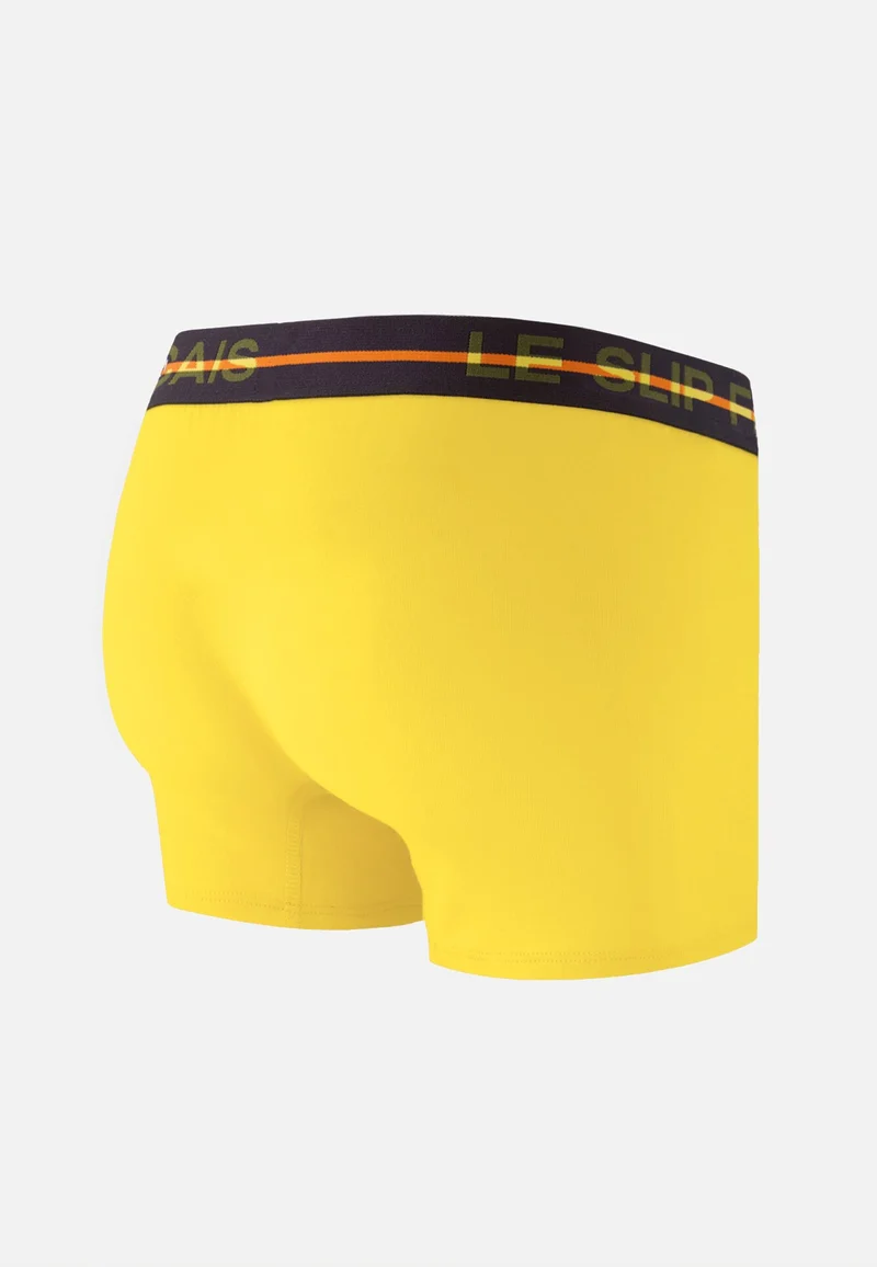 Boxer jaune en coton - Redoutable Jaune Citron