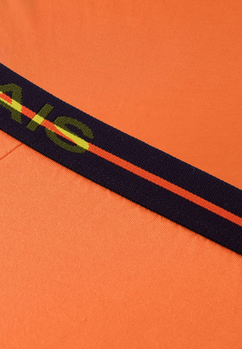Slip orange en coton - Intrépide Orange Pur