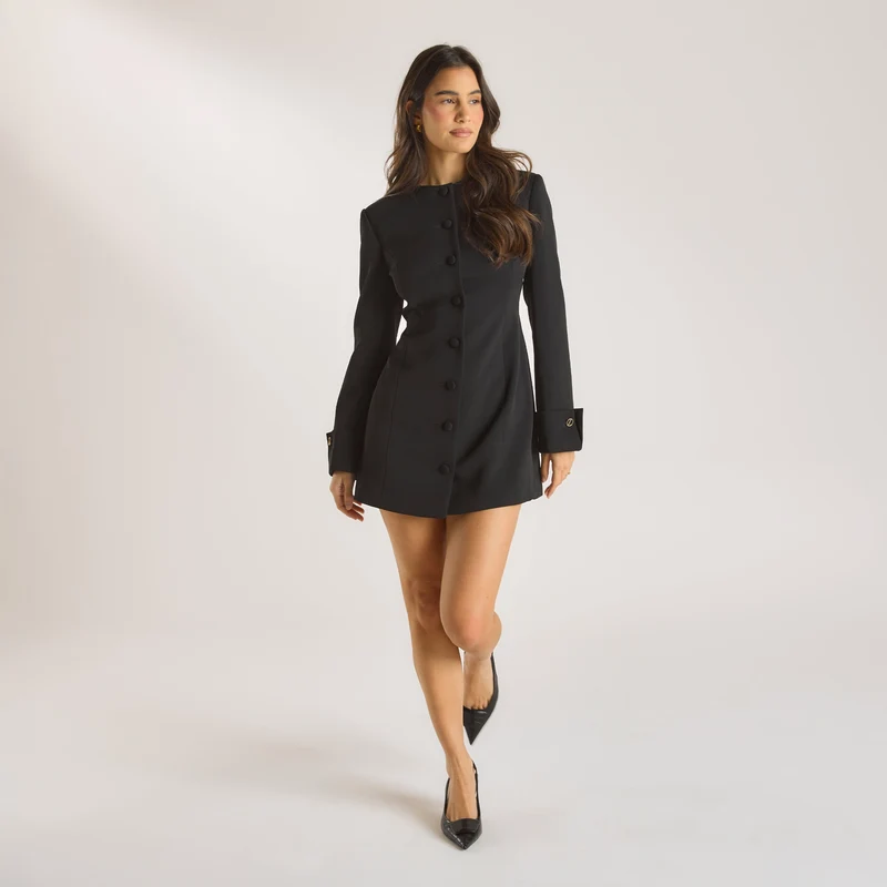 Robe Ajustée - Black