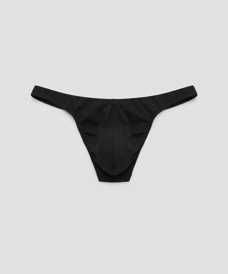 RD Thong Underwear: Black