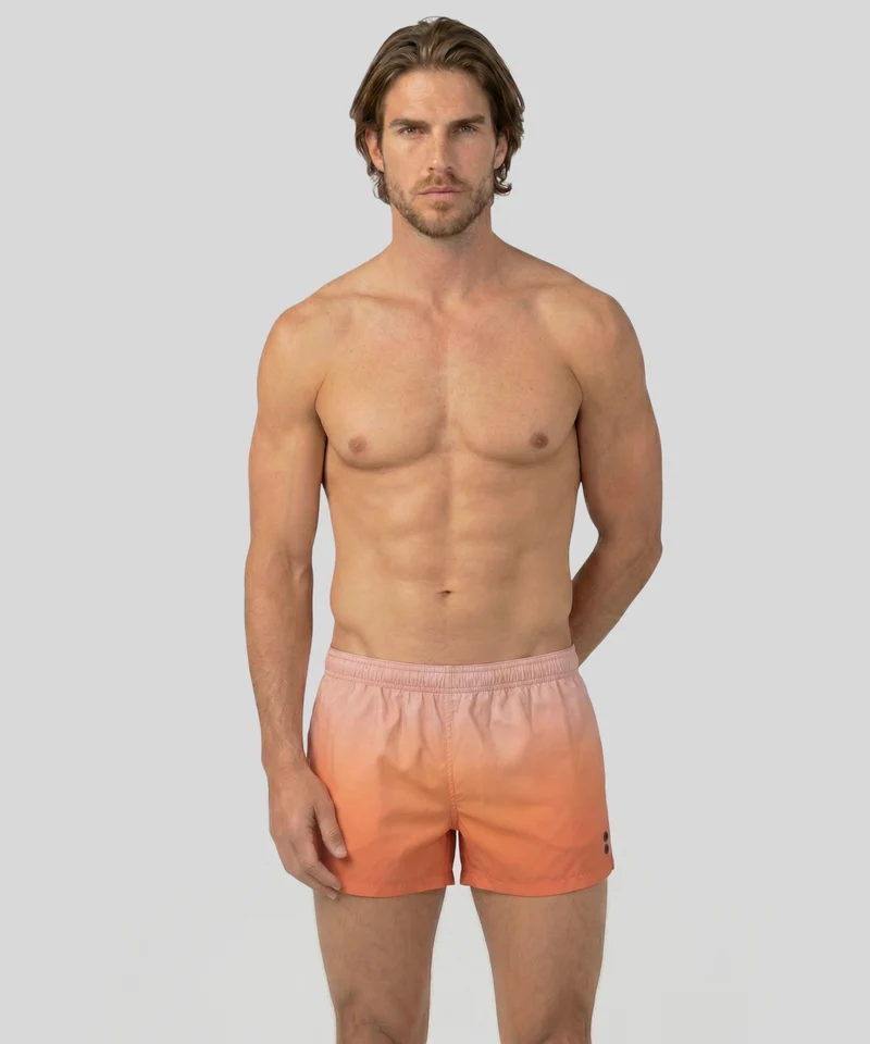 Swim Shorts: Sunset Orange