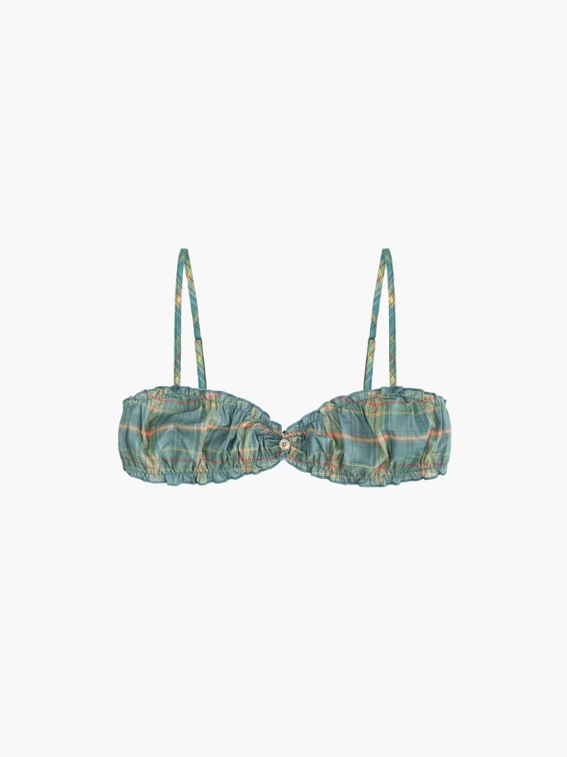 Oddli Plaid Bralette