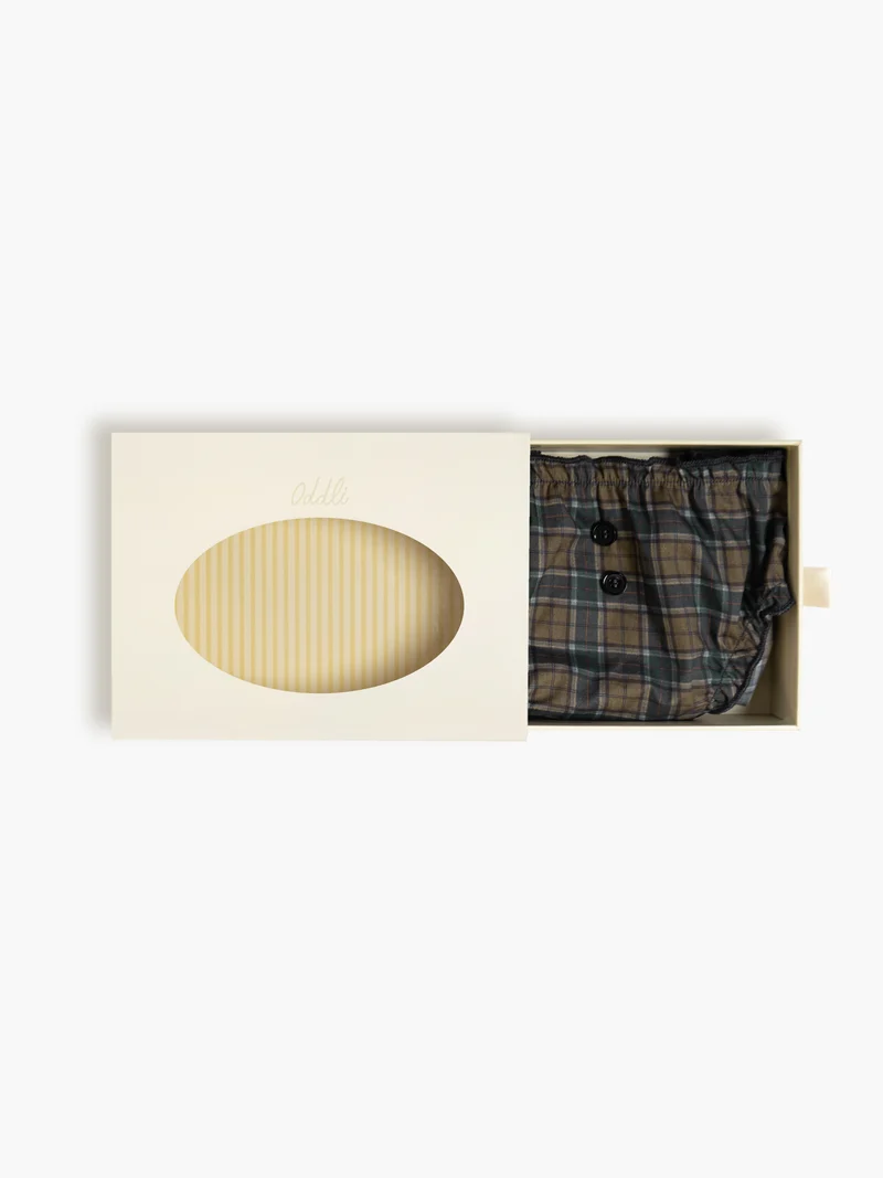 Oddli Plaid Bloomers