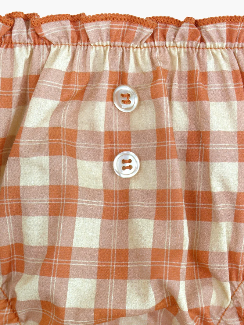 Oddli Plaid Bloomers