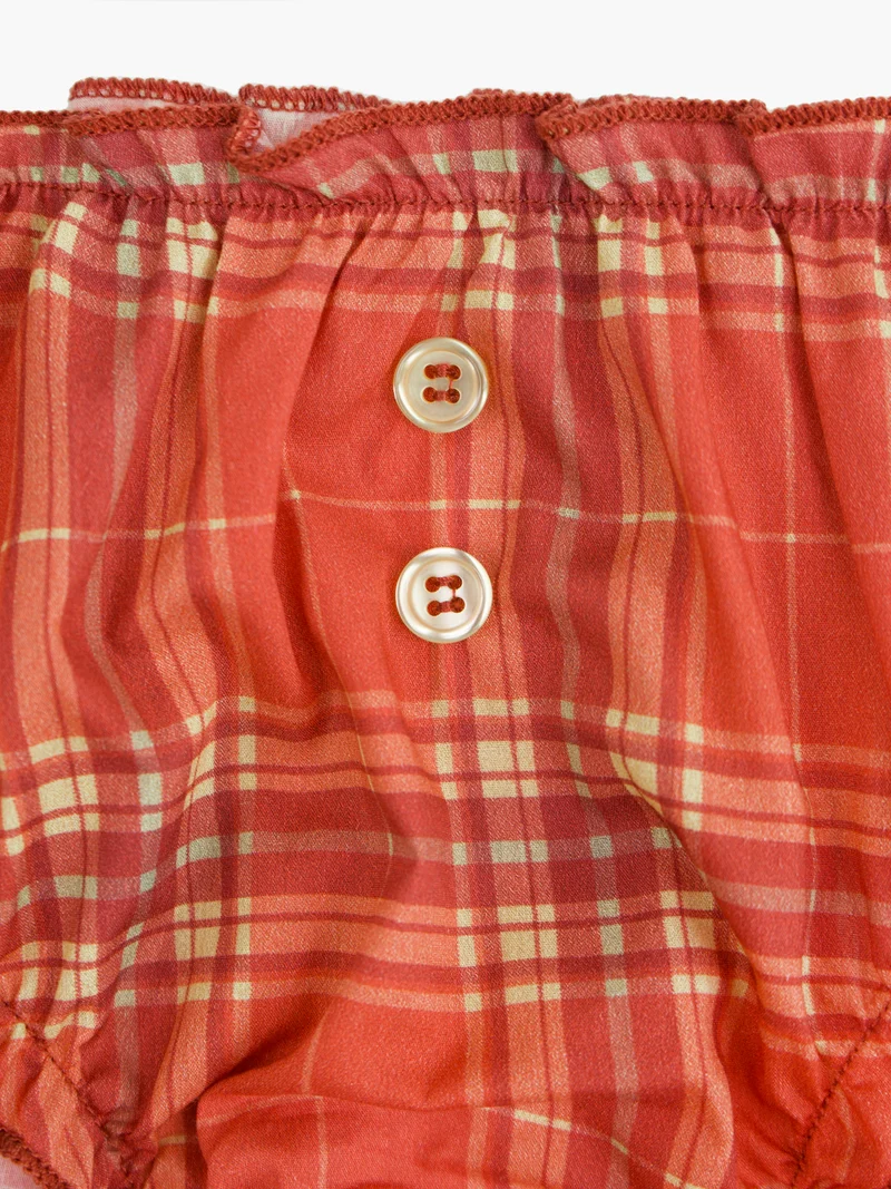 Oddli Plaid Bloomers
