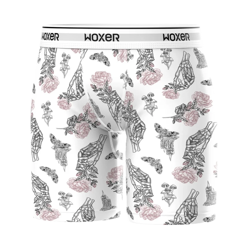 Biker Pad Liner Botanical Bones
