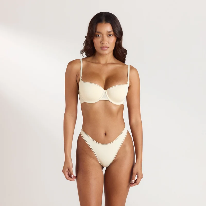 Soutien-gorge Comfort Balconette - Latte