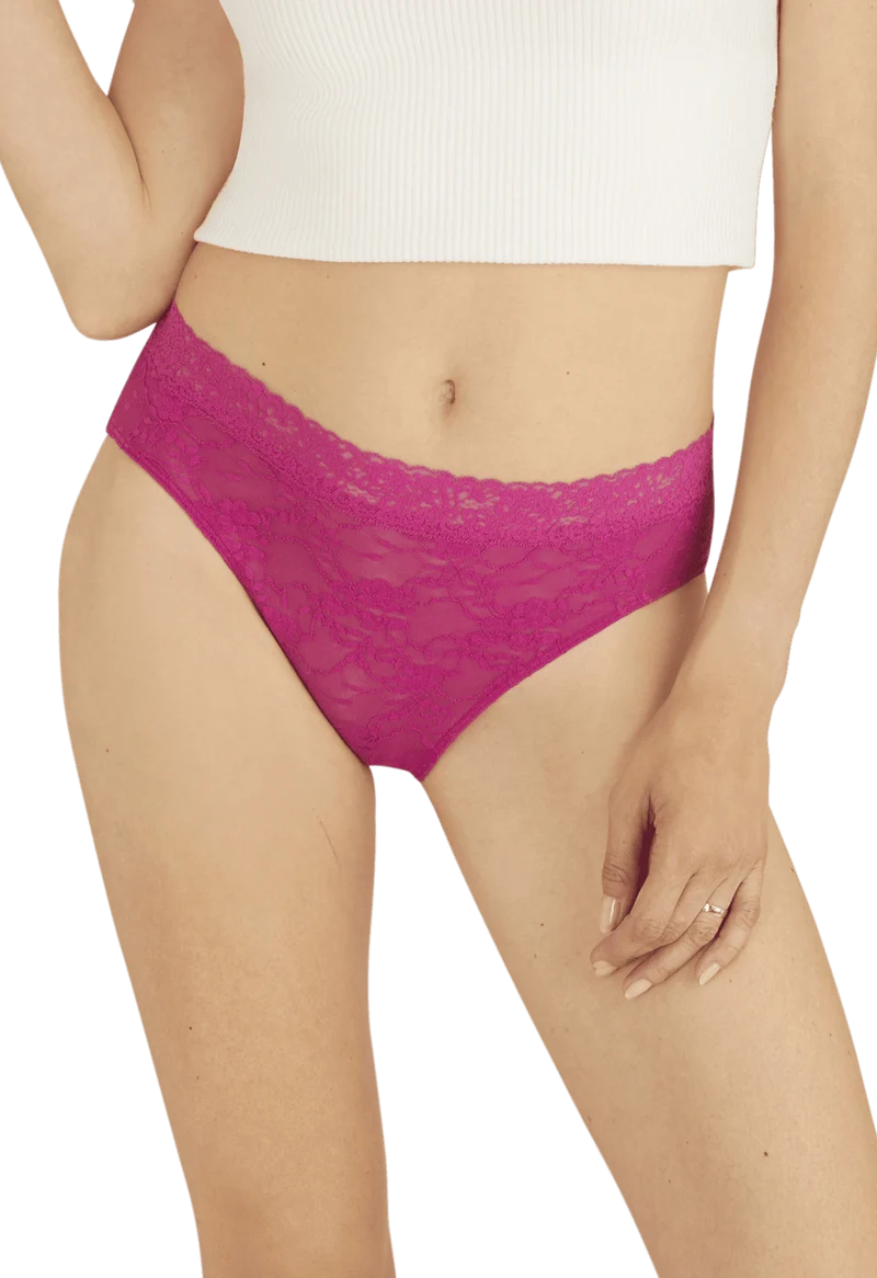 Duo Pop Lot de 2 Slips - Vert éclatant / fuchsia