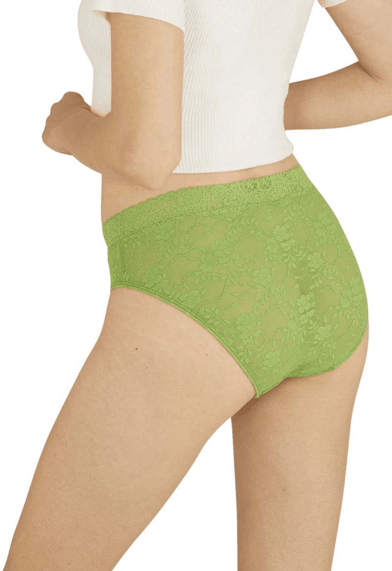 Duo Pop Lot de 2 Slips - Vert éclatant / fuchsia