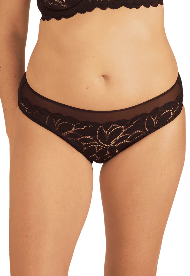Slip Dentelle Prodigieuse - Noir