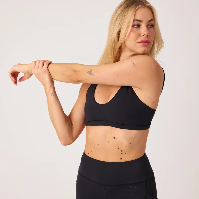 Premium Sport-BH Multi-Strap | Schwarz