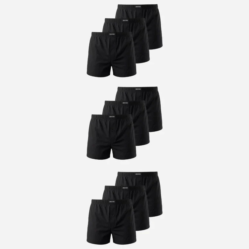 American Boxershorts Jersey | Schwarz