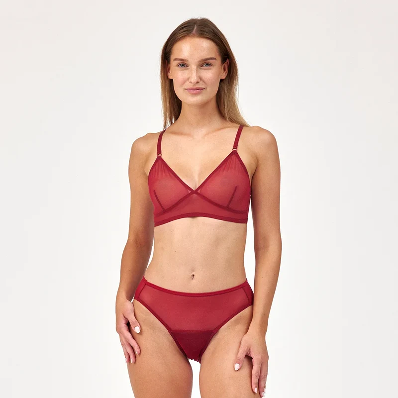 SNOCKS x femtis Period Panty - RUBY | Rot