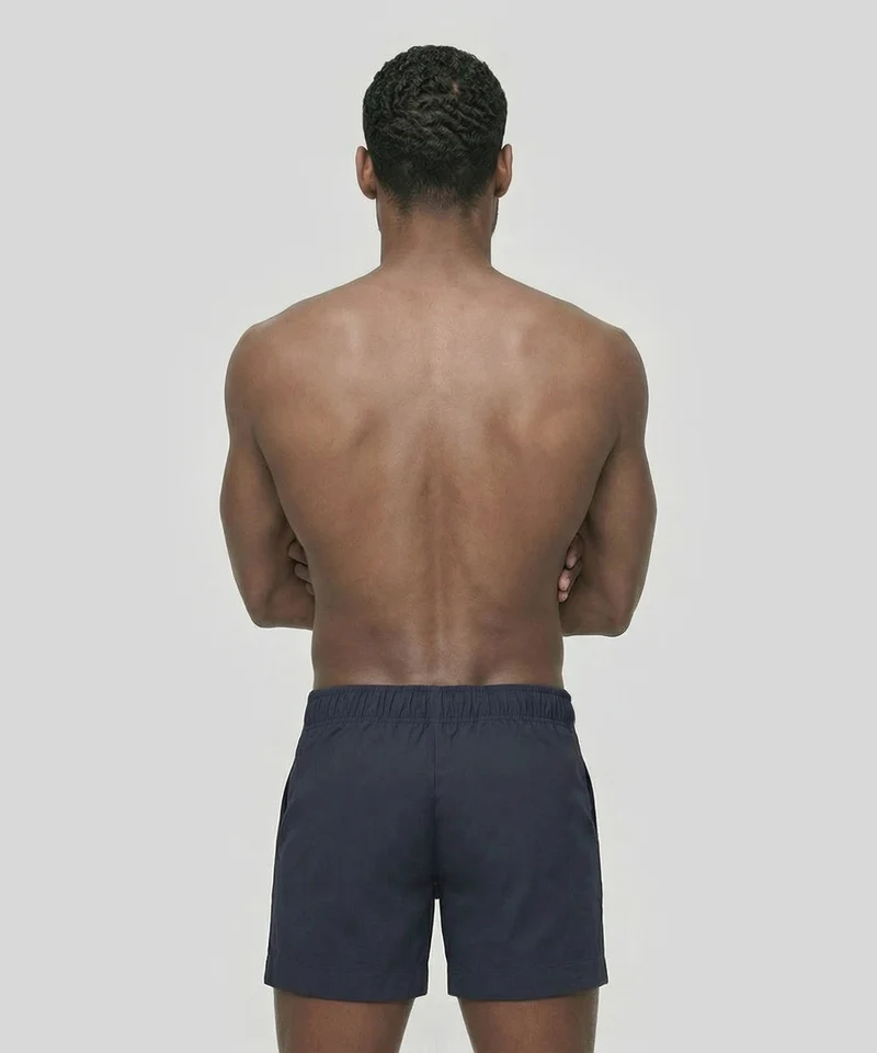 Tennis Swim Shorts: Navy