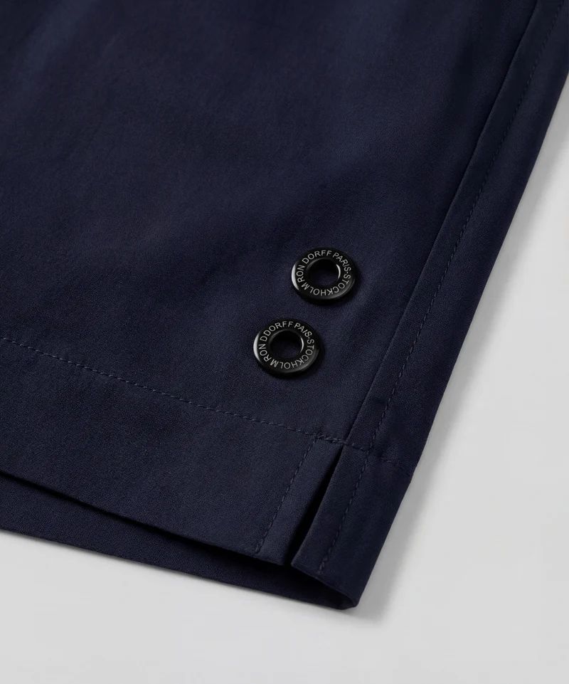 Tennis Swim Shorts: Navy