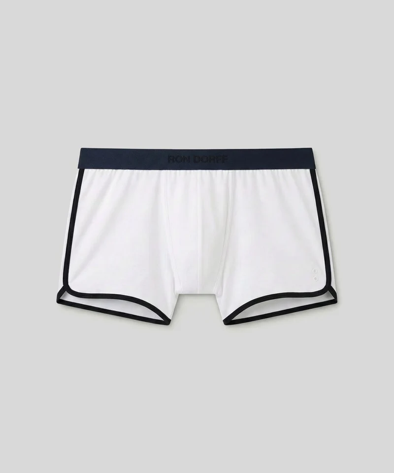Marathon Boxer Briefs: White