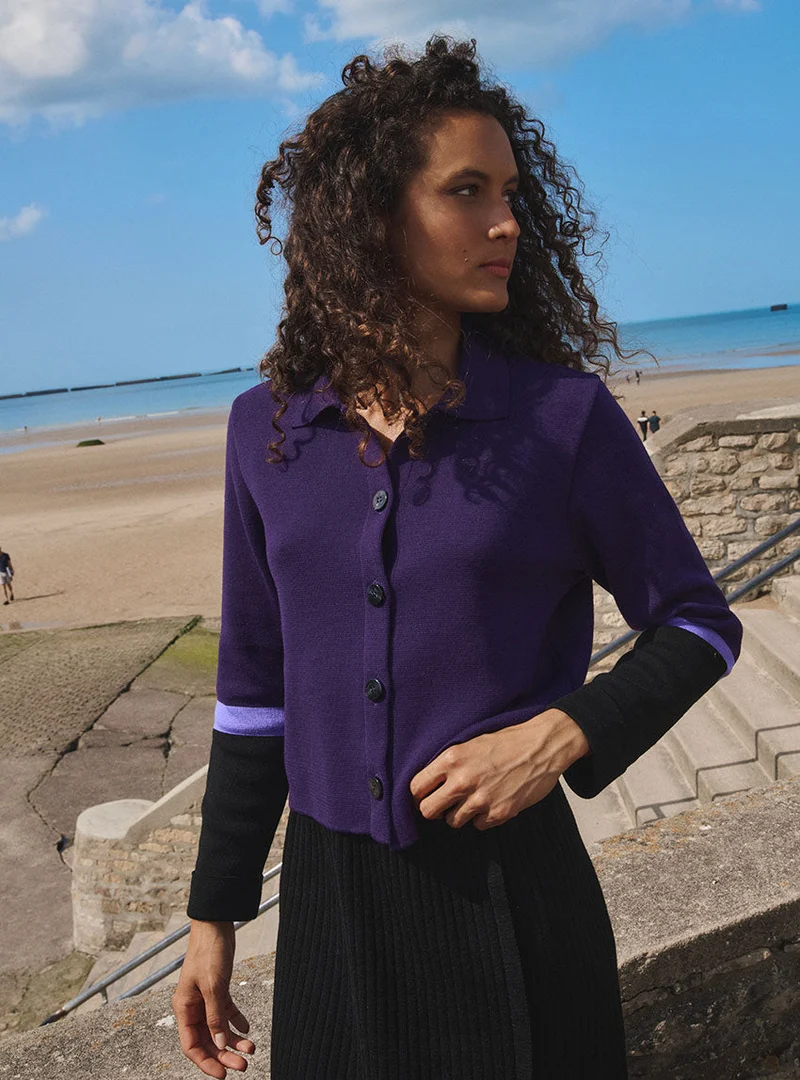 Veste courte laine Emmanuelle