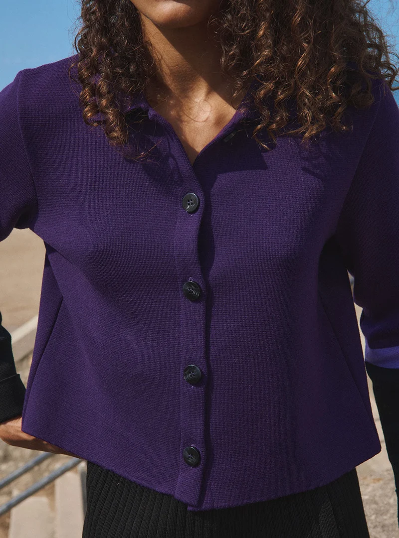Veste courte laine Emmanuelle