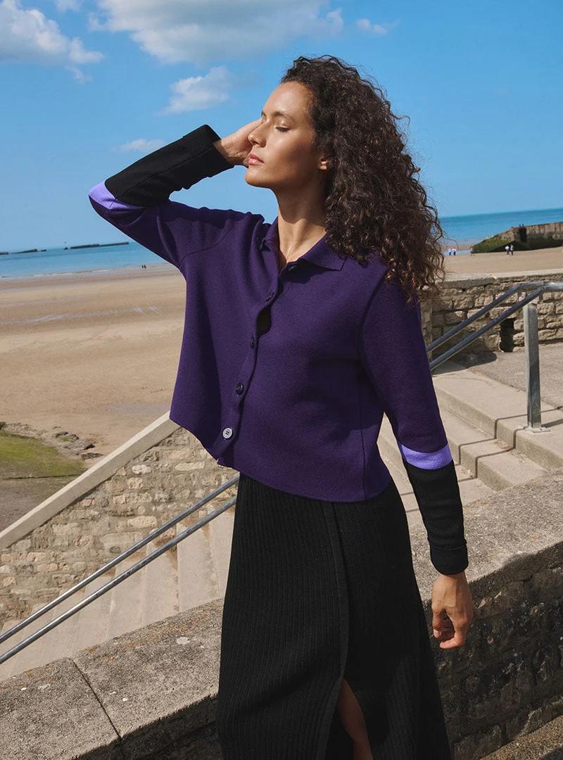 Veste courte laine Emmanuelle