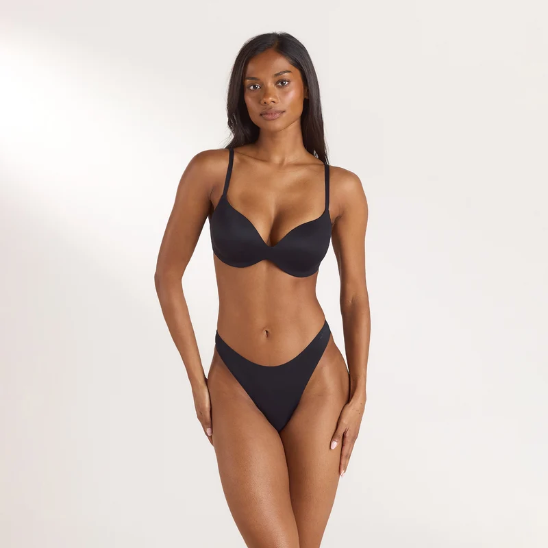 Soutien-gorge T-Shirt PillowSoft™ - Noir