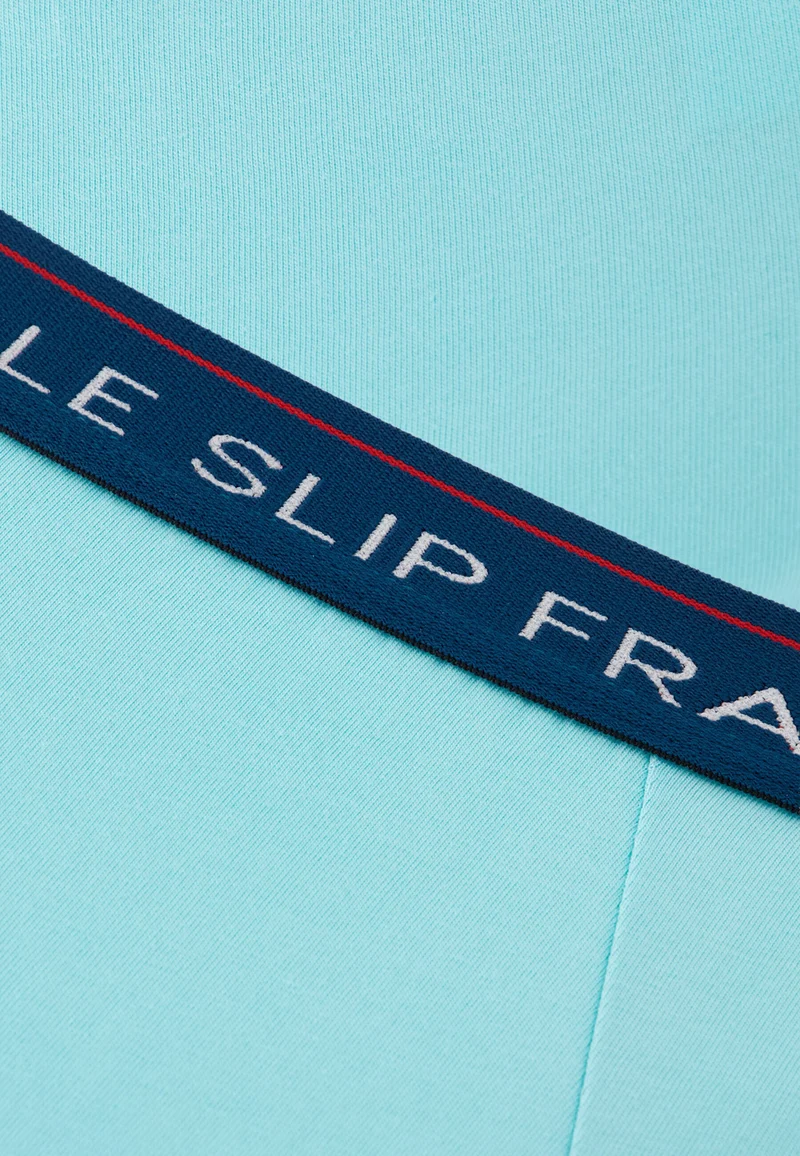 Slip vert en coton - Intrépide Vert D'Eau