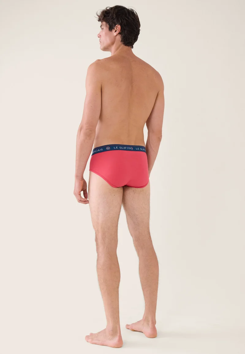 Slip rose en coton - Intrépide Rose Cerise