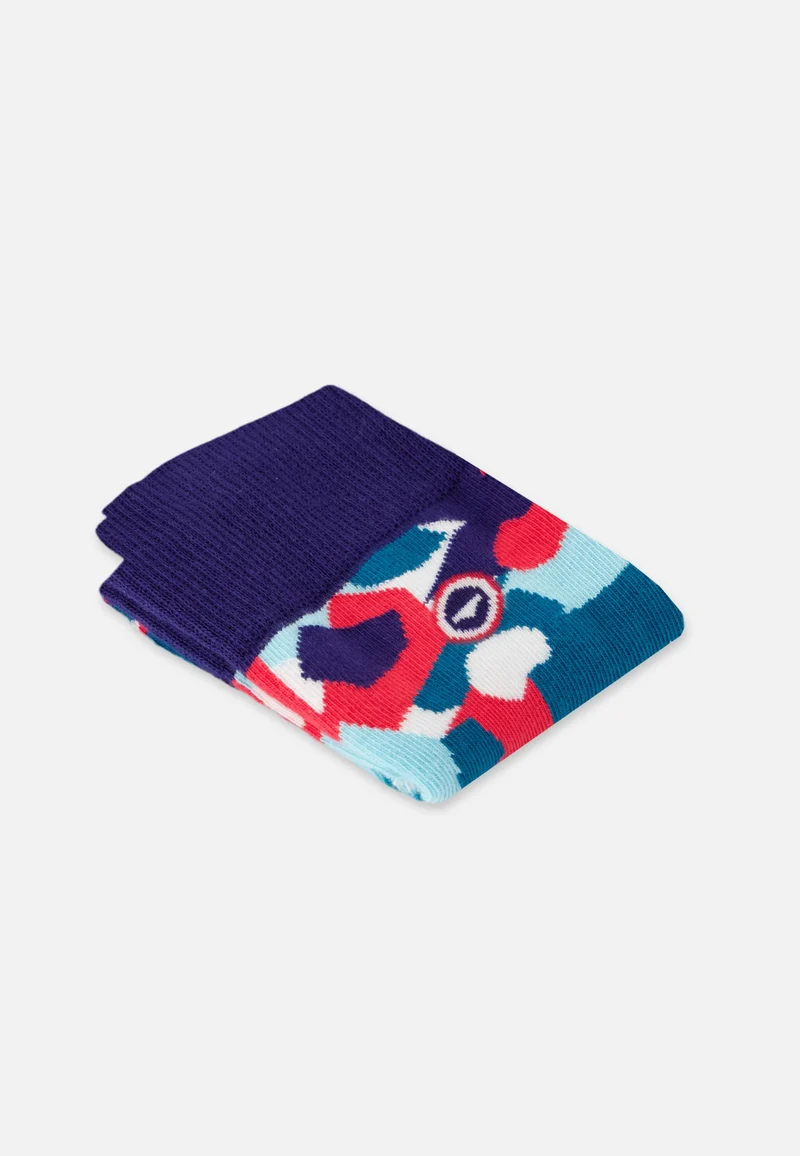 Chaussettes mi-hautes vertes à motifs confetti - Lucas Confetti Vert D'Eau