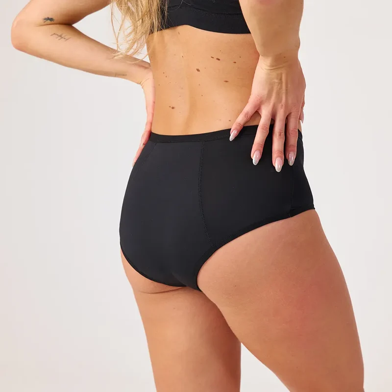 Perioden High Waist Slip STRONG | Schwarz