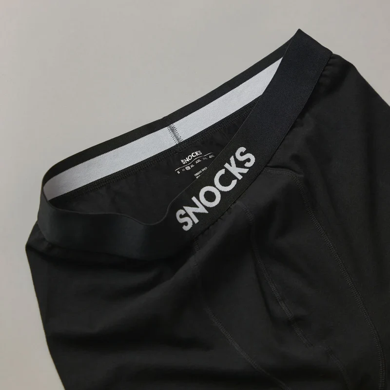 Lange Premium Boxershorts | Schwarz