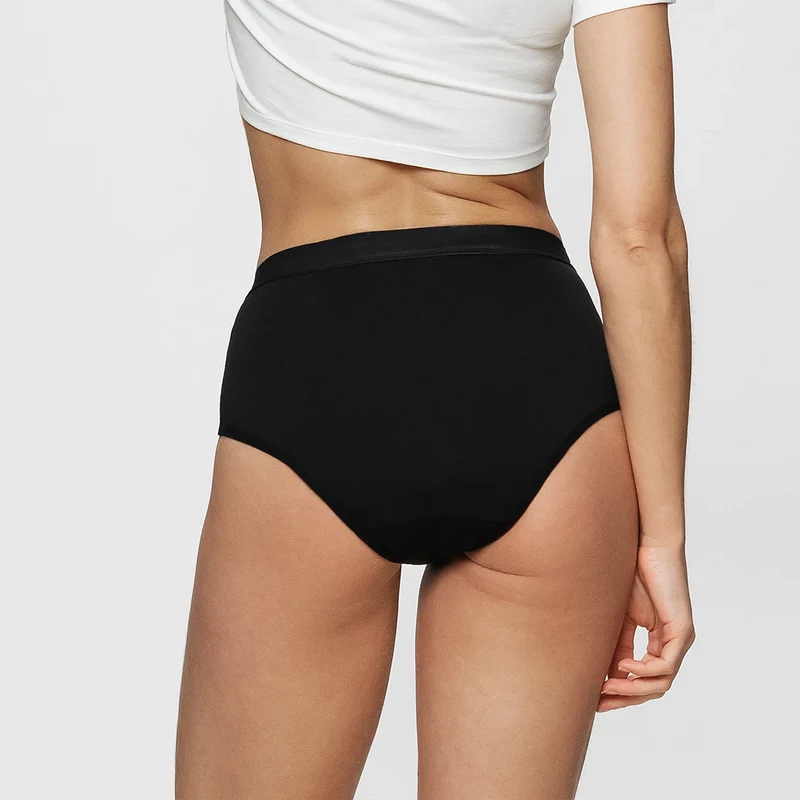 SNOCKS x femtis Period Panty - SOFI Highwaist | Schwarz