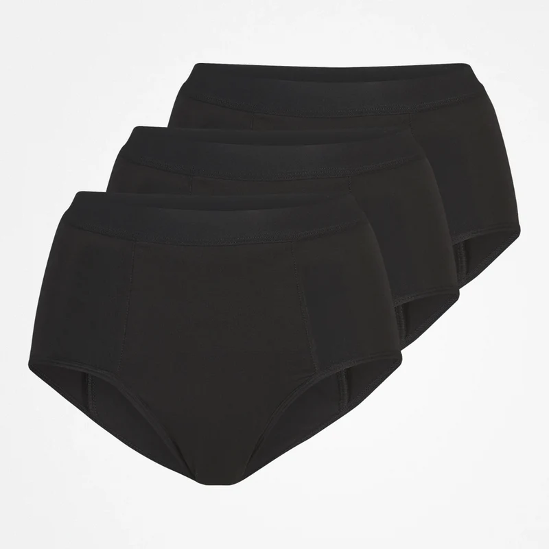 SNOCKS x femtis Period Panty - SOFI Highwaist | Schwarz
