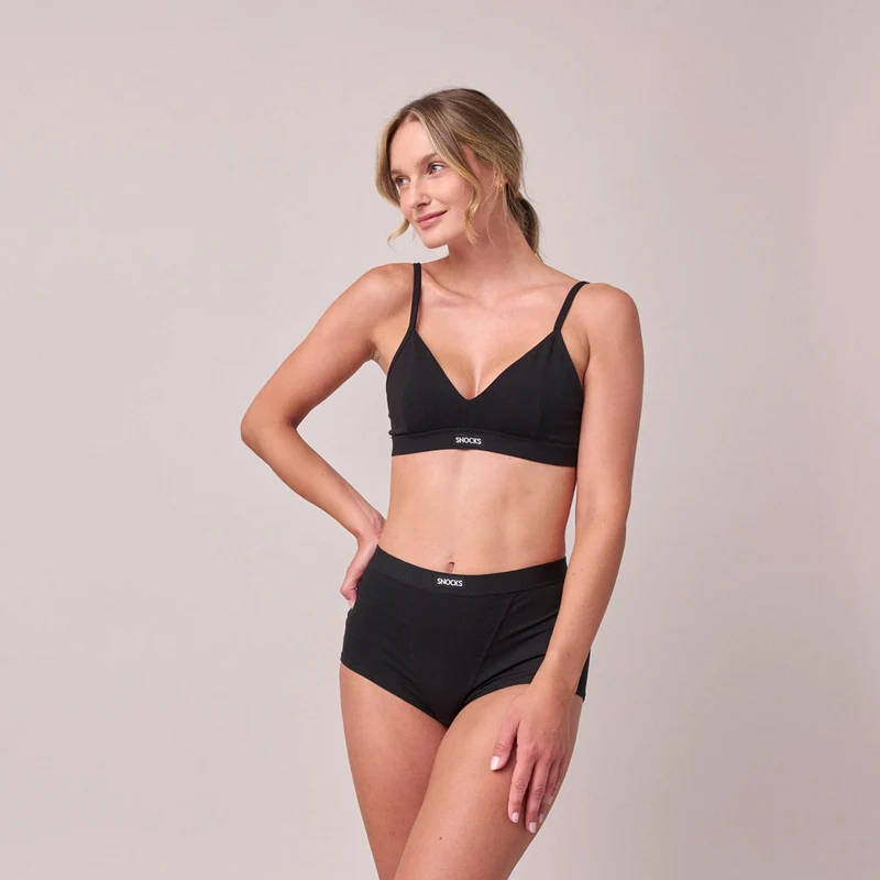 Retro Panties | Schwarz