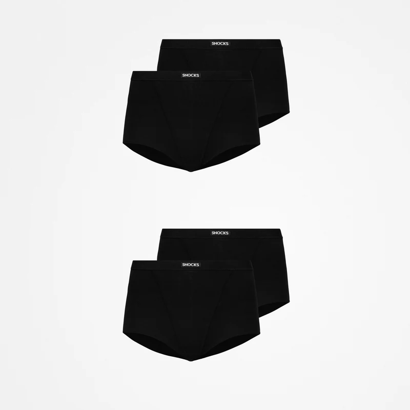 Retro Panties | Schwarz