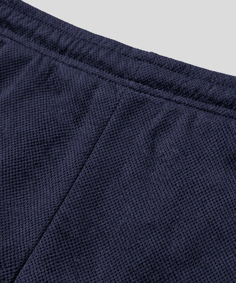 Mesh Home Shorts: Navy