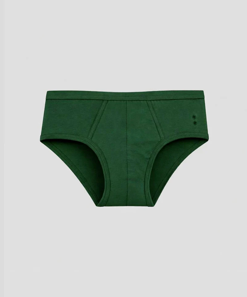 Y-Front Briefs: Court Green