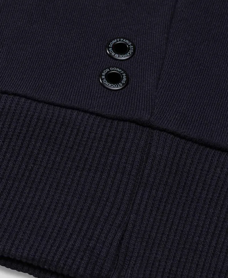 Organic Cotton Sweatshirt "DAD": Navy