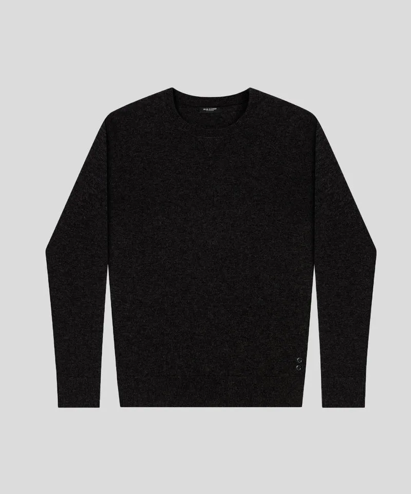 Cashmere Sweater: Black