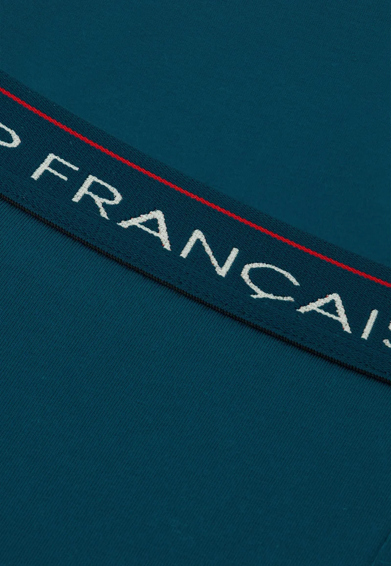 Boxer long bleu en coton - Redoutable Long Bleu Canard