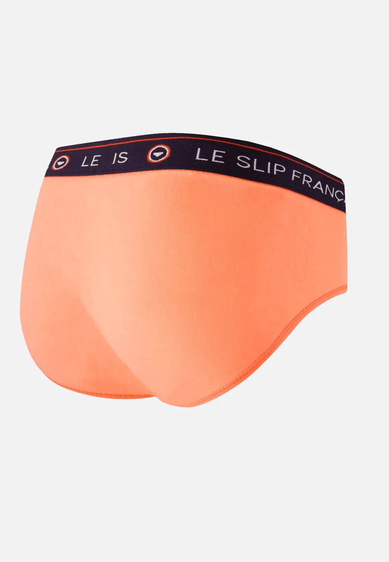Slip rose en coton - Intrépide Rose Pêche