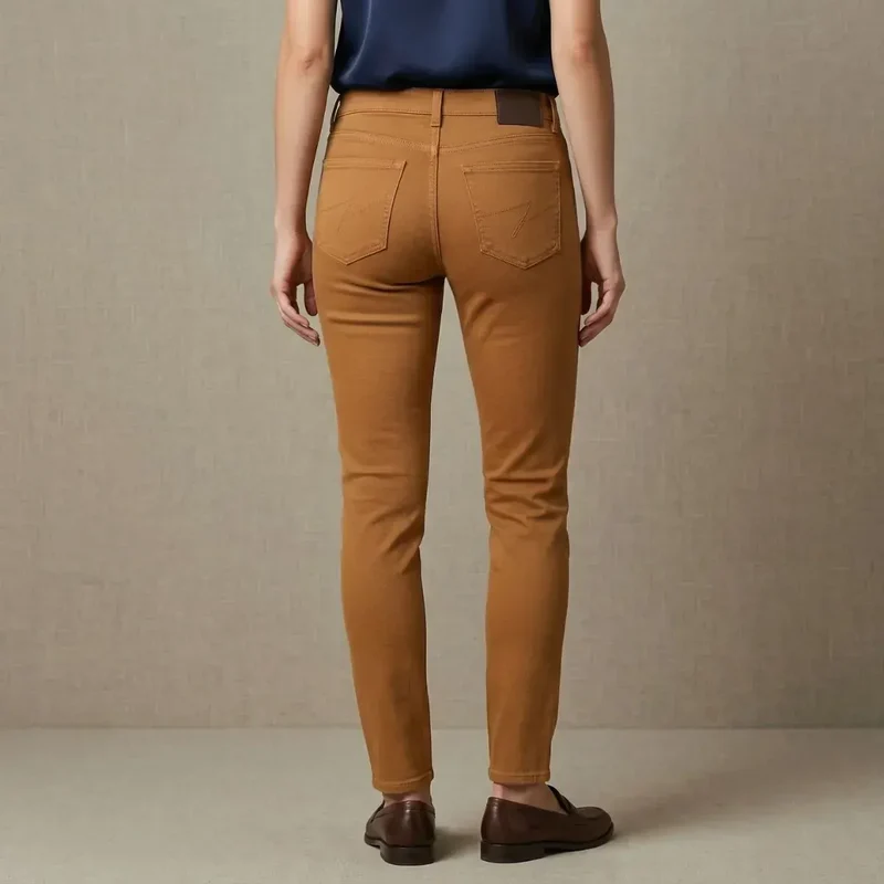 Jean Cognac femme | Made in France