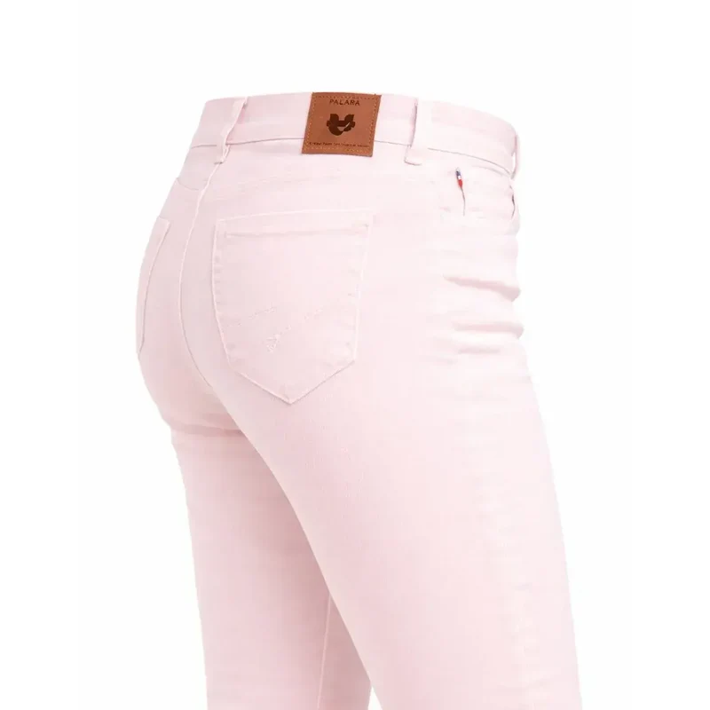 Jean français Rose femme