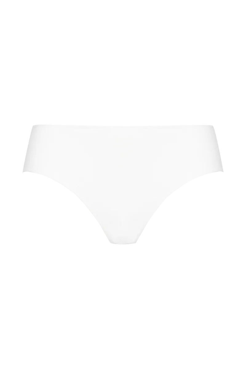 Lot de 3 slips en coton bio Intimement Bio - Blanc / noir / nude
