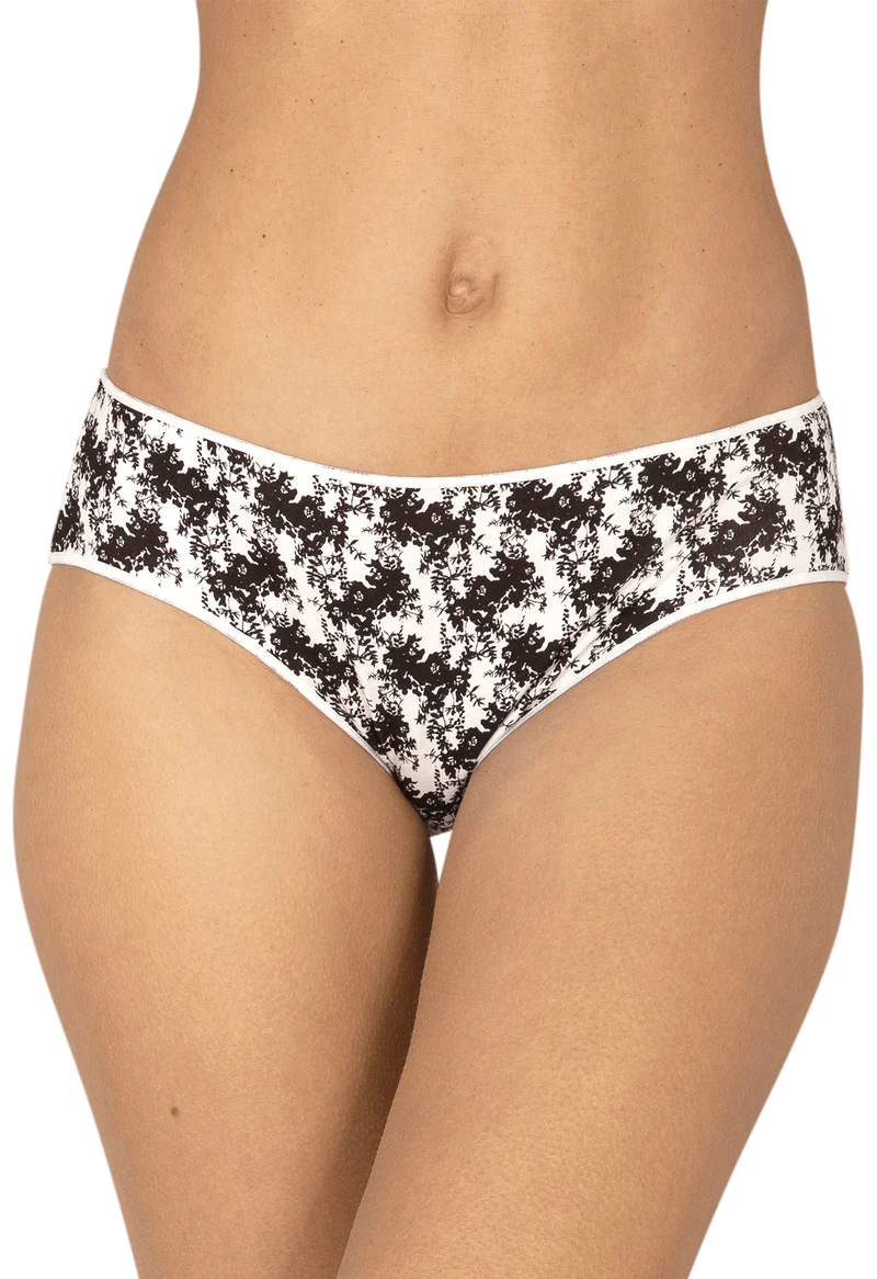 Lot de 3 slips en coton bio Intimement Bio - Gardenia