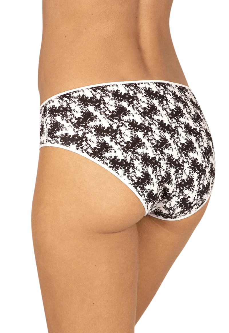 Lot de 3 slips en coton bio Intimement Bio - Gardenia
