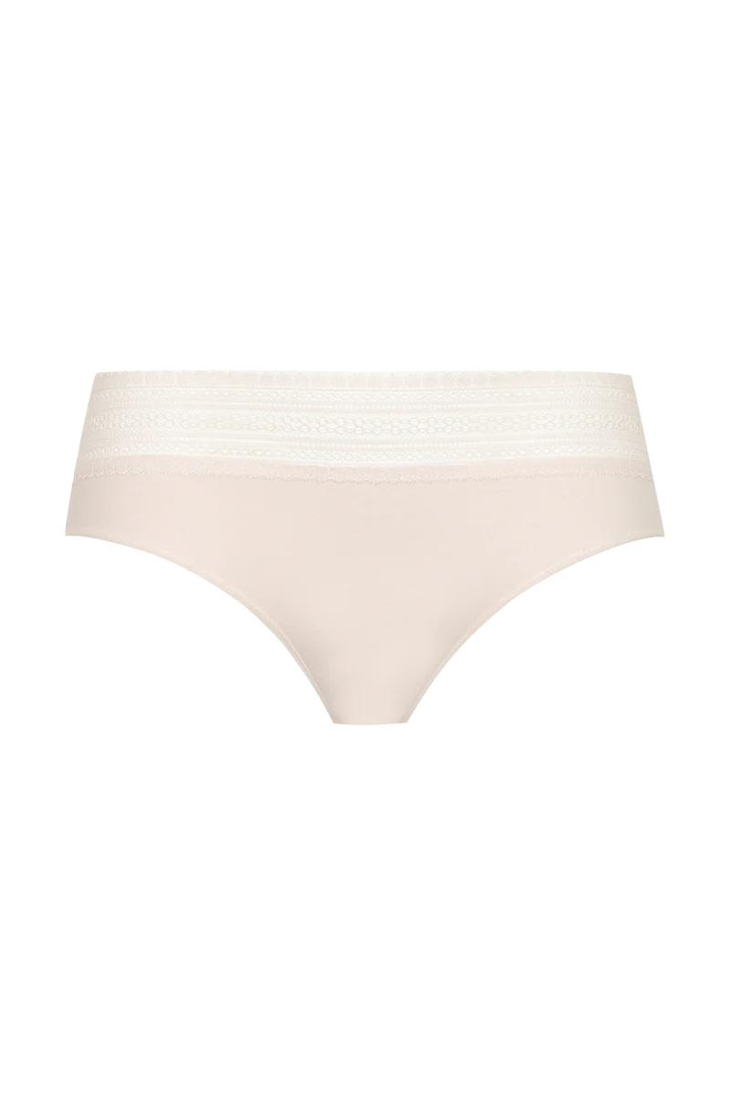 Lot de 2 slips en coton bio Intimement Bio - Poudre