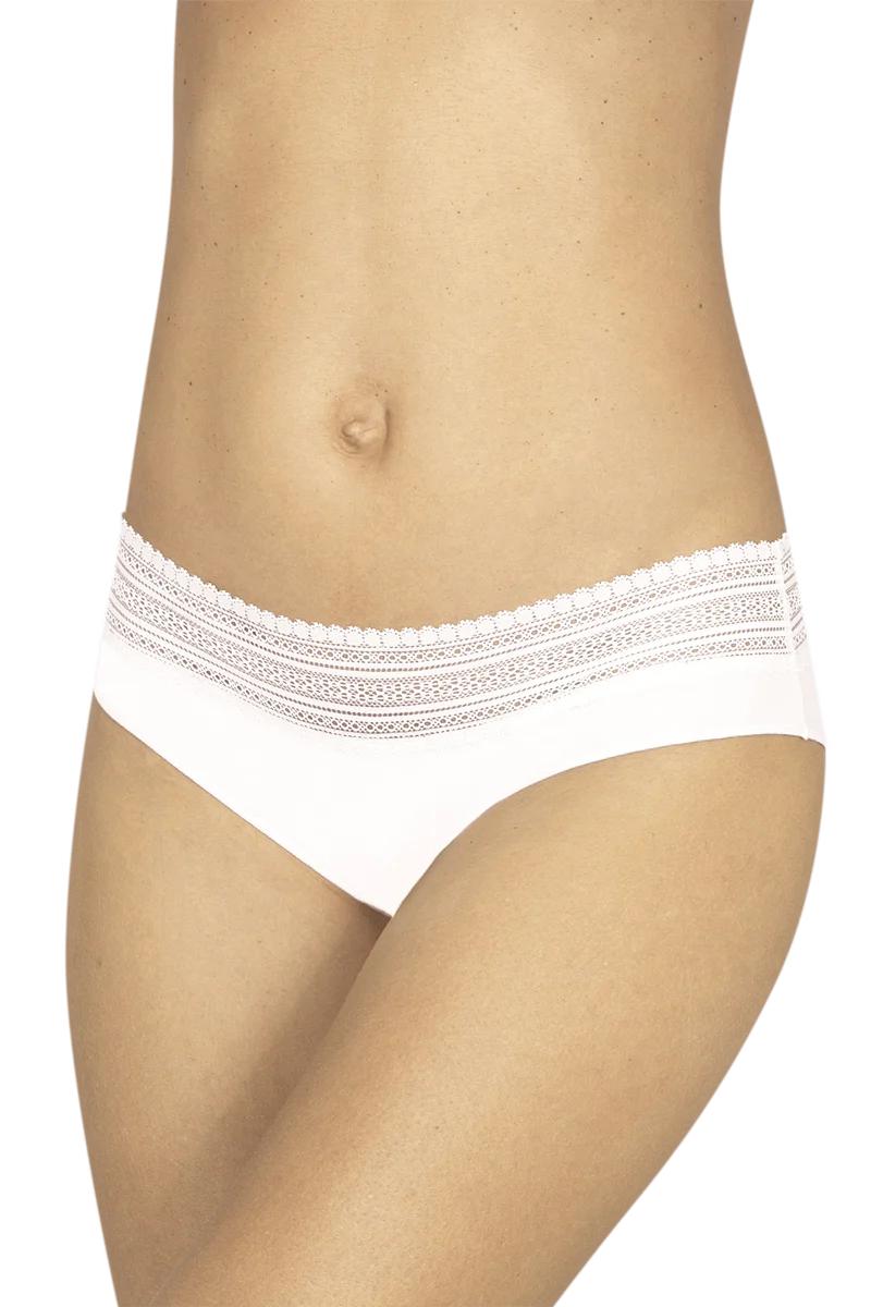 Lot de 2 slips en coton bio Intimement Bio - Blanc